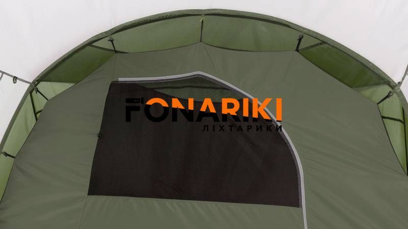 Палатка шестиместная Easy Camp Huntsville Twin 600 Green/Grey (120409)