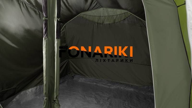 Палатка шестиместная Easy Camp Huntsville Twin 600 Green/Grey (120409)