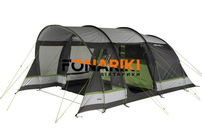 Палатка пятиместная High Peak Garda 5.0 Light Grey/Dark Grey/Green (11823)