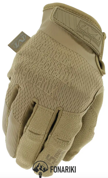 Тактические перчатки Mechanix Specialty Hi-Dexterity Coyote, L