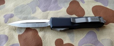 Нож Microtech UTX-85 Double Edge Satin Blade