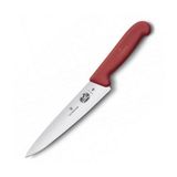 Купить Нож кухонный Victorinox Fibrox Carving отделочный 15 см красный (Vx52001.15)