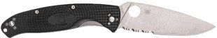 Ніж Spyderco Resilience напівсерейтор