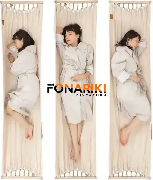 Гамак Naturehike NH20DC001 Cotton 300х90cm ц:sand