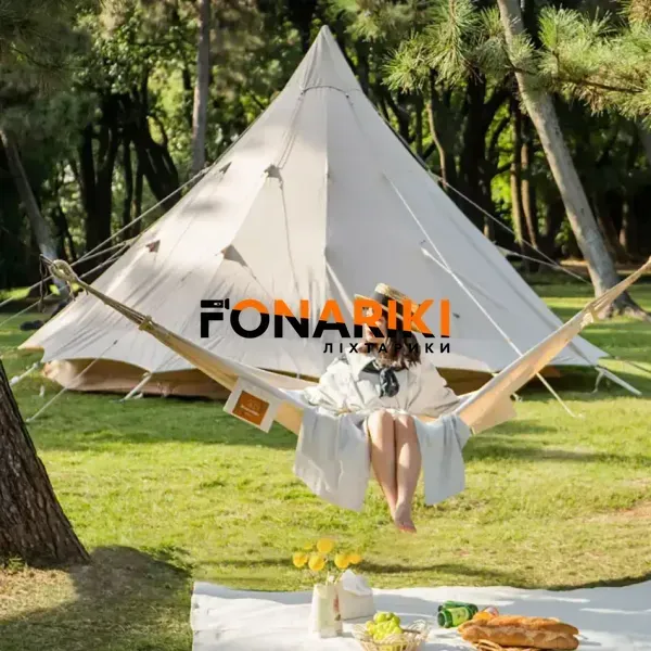 Гамак Naturehike NH20DC001 Cotton 300х90cm ц:sand