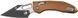 Нож Microtech Stitch RAM-LOK Black Blade Fluted Aluminum Tan