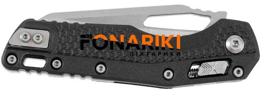 Ніж Microtech MSI Stonewash PS Tri-Grip Polymer Black