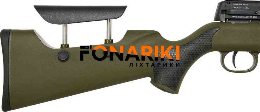 Пневматична PCP гвинтівка Diana XR210 4.5 мм Green