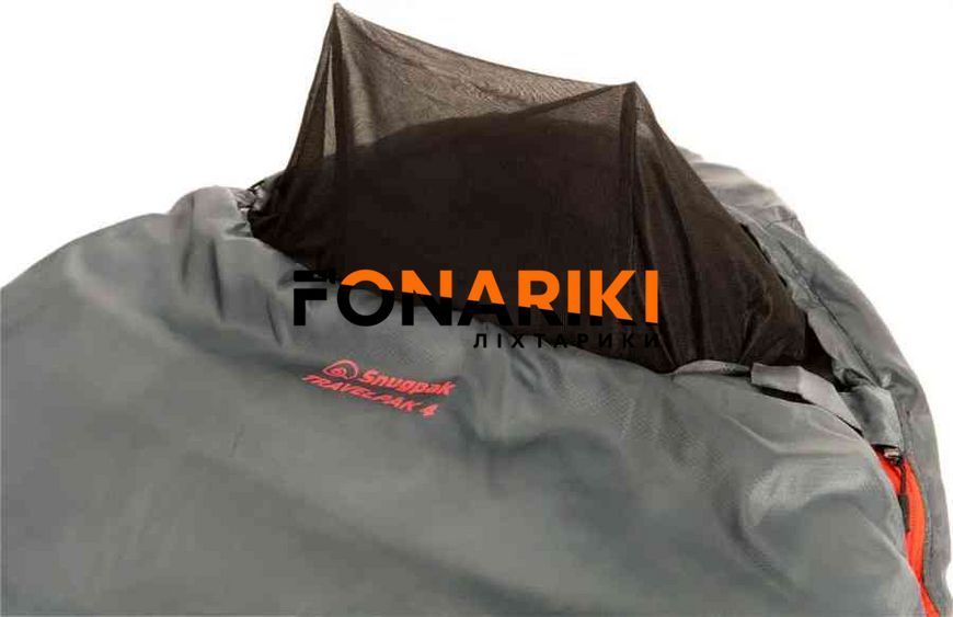 Спальник кокон зима Снугпак Travelpak 4 LZ Pebble Grey