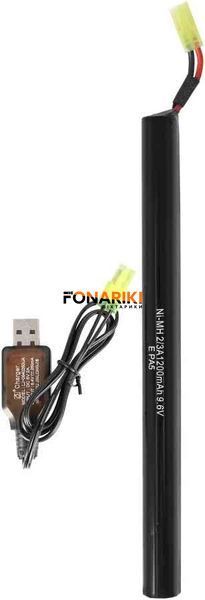 Гвинтівка страйкбольна Cyma CM.077A AK Magpul 6 мм Black
