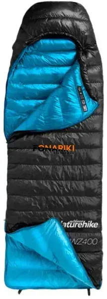 Спальний мішок Naturehike CW400 NH18C400-D L Black/blue