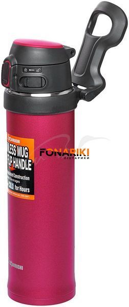 Термокухоль ZOJIRUSHI SM-QAF60RK з переноскою 0.6l Червоний