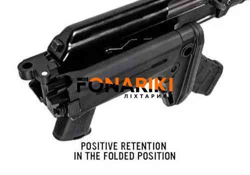 Приклад Magpul Zhukov-S Stock для АК 74/Caйги чорний