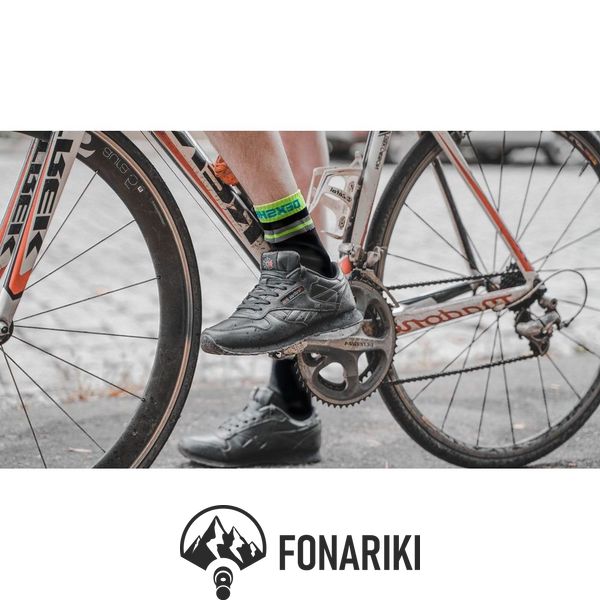 Носки водонепроницаемые Dexshell Pro visibility Cycling c зеленой полосой