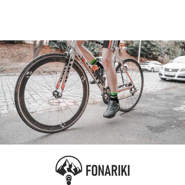 Носки водонепроницаемые Dexshell Pro visibility Cycling c зеленой полосой