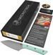 Нож кухонный Microtech Santoku Knife Stonewash G-10 Caribbean