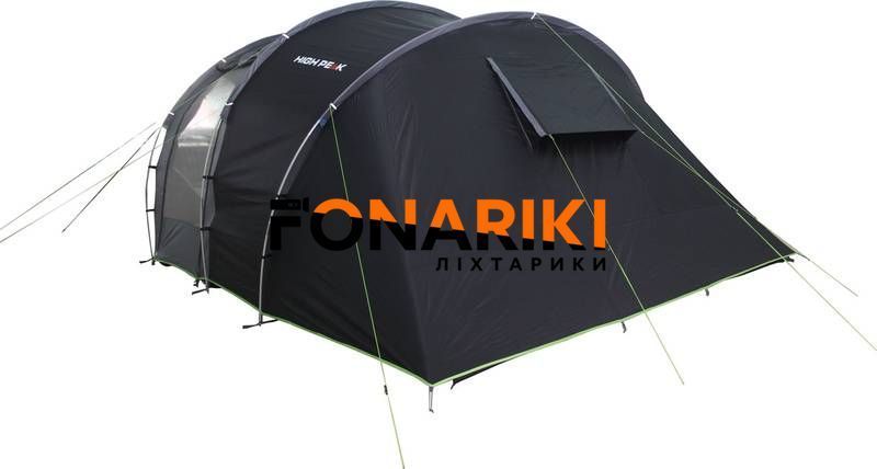 Намет п'ятимісний High Peak Paros 5 Dark Grey/Green (11566)