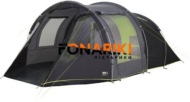 Намет п'ятимісний High Peak Paros 5 Dark Grey/Green (11566)
