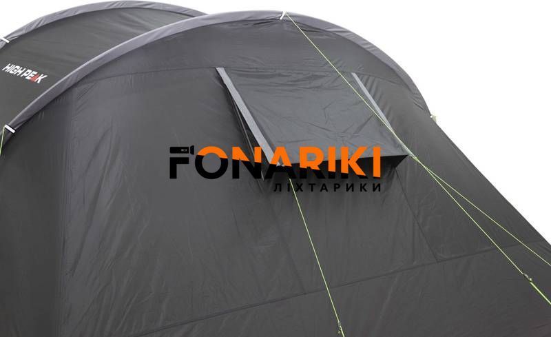 Намет п'ятимісний High Peak Paros 5 Dark Grey/Green (11566)