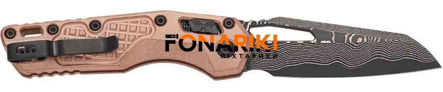 Нож Microtech MSI Marfione Select Baker Forge Coppermai Damascus Frag Pattern Copper