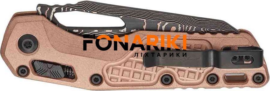Нож Microtech MSI Marfione Select Baker Forge Coppermai Damascus Frag Pattern Copper