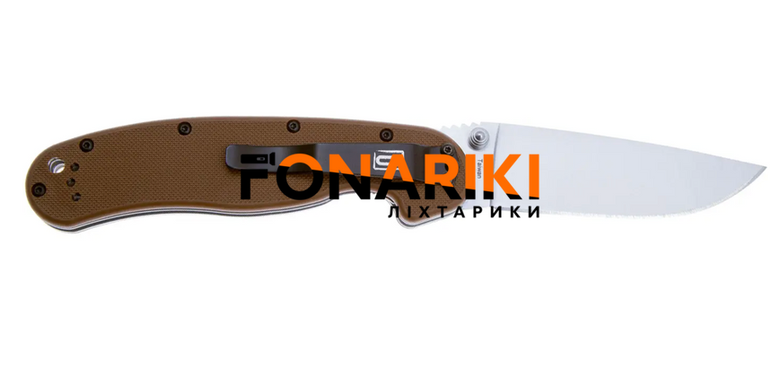 Нож Ontario Knife RAT I AUS-8 Coyote Brown