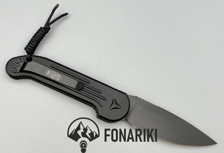 Нож Microtech Ludt Black Blade Tactical