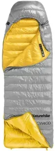Спальный мешок Naturehike CW400 NH18C400-D M Yellow/gray