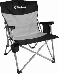 Стілець розкладаний KingCamp Comfort Black/Mediumgrey