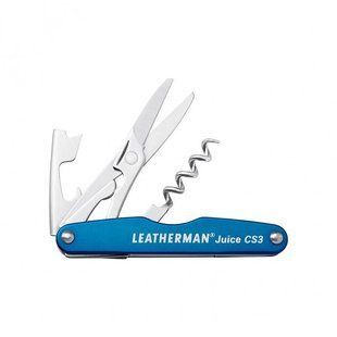 Мультиінструмент Leatherman Juice CS3 - Columbia blue, картонна коробка