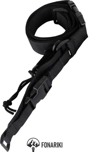 Ремень ружейный Condor 3 point sling Black