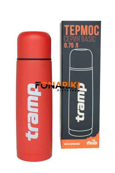 Термос Tramp Basic сірий 0,75 л TRC-112-grey