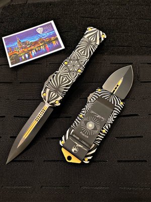 Набор ножей Microtech Hera DE и Exocet DE Source Artwork Signature Series