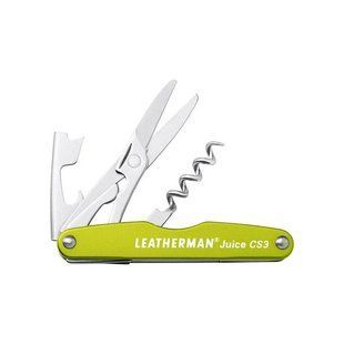 Мультиінструмент Leatherman Juice CS3- Moss Green картонна коробка
