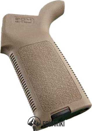 Рукоятка пістолетна Magpul MOE Grip для AR15/M4. Колір: пісочний