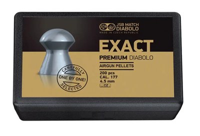 Пульки пневматические JSB Exact Premium. Кал. 4.52 мм. Вес - 0.54 г. 200 шт/уп