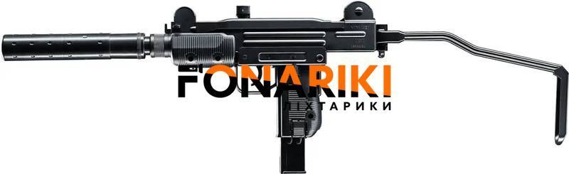 Пневматичний пістолет кулемет Umarex IWI Mini UZI кал 4 5 мм BB
