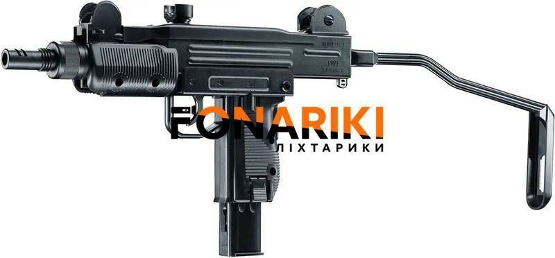 Пневматичний пістолет кулемет Umarex IWI Mini UZI кал 4 5 мм BB