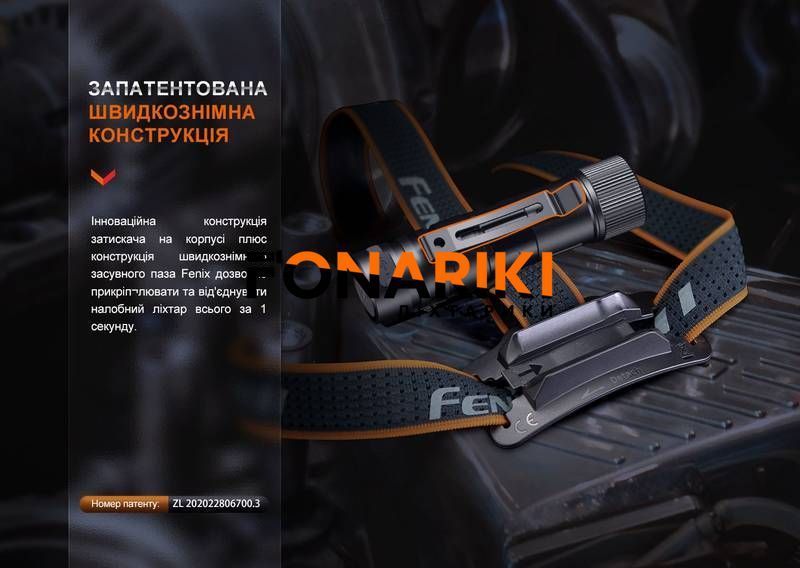 Фонарь налобный Fenix HM71R