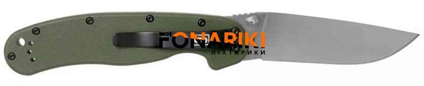 Ніж Ontario Knife RAT I AUS-8 Foliage Green