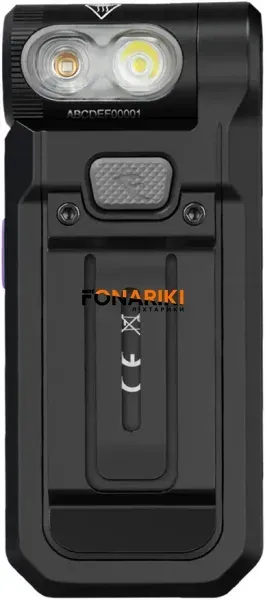 Фонарь Fenix SW05R-UV LED Black