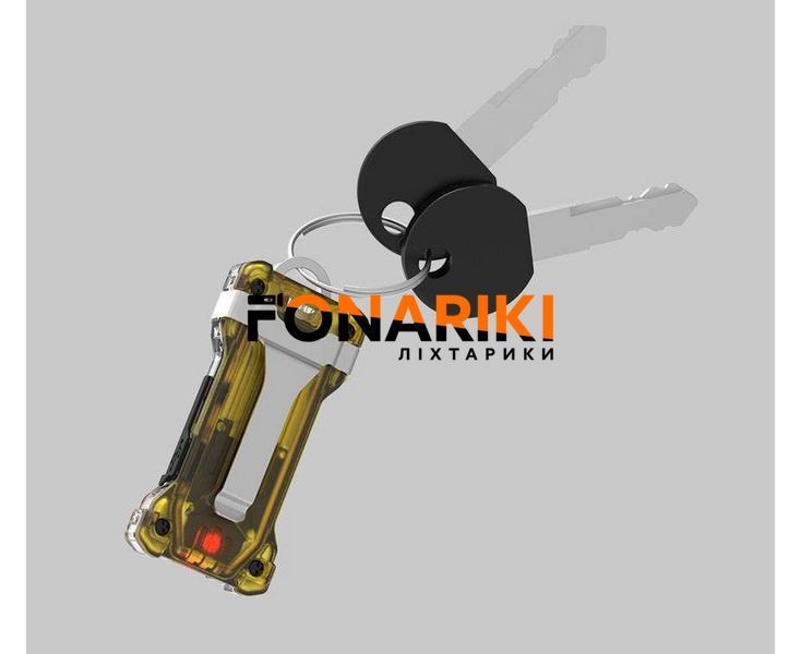 Фонарь Armytek Zippy WR с красным светом ES расширенный набор, жёлтый