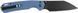 Ніж CJRB Pyrite Light Large BB Blue