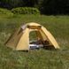 Палатка двухместная маленькая Naturehike P-Series NH18Z022-P, 210T/65D, темно-синяя