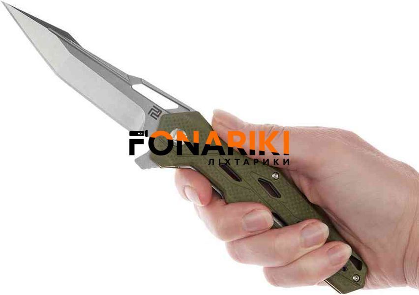 Нож Artisan Bombardier G-10 Green